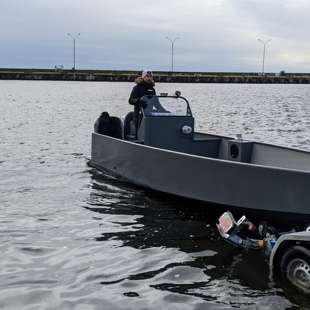 Aluminium boat MERE 700 Fisherman