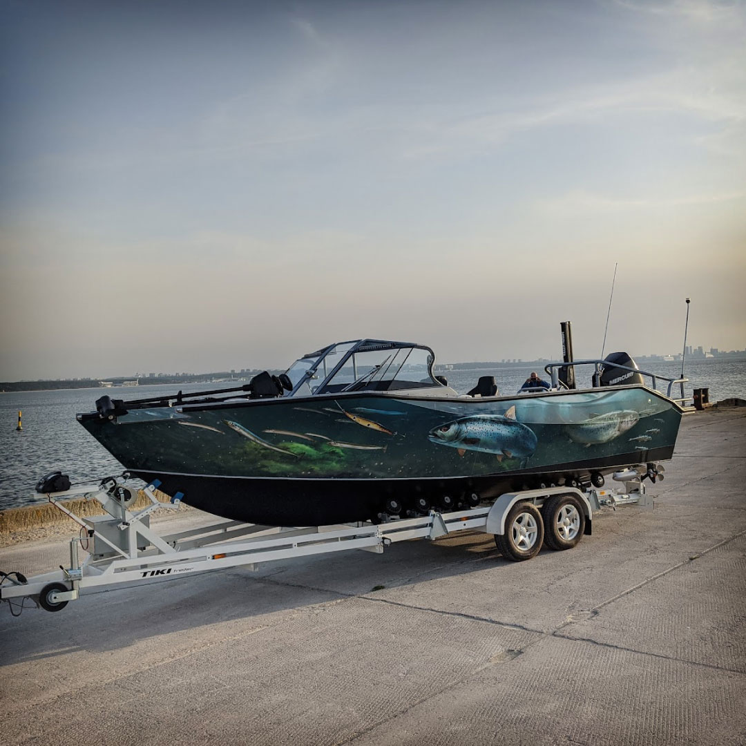 Aluminium boat MERE 750 FishPro
